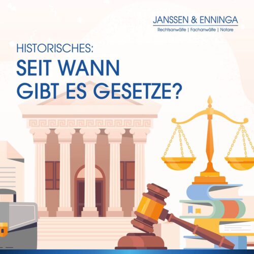 Seit wann gibt es gesetze janssen enninga